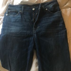 Lucky brand high waisted cut off jeans